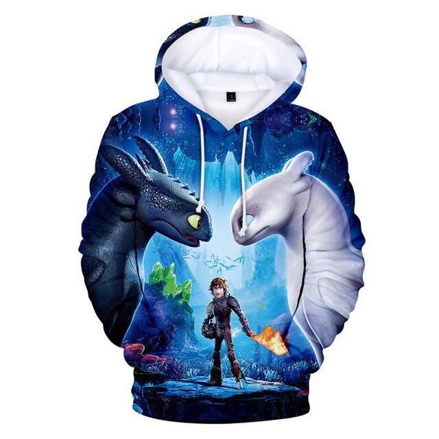 Dragon 3D Print Sweatshirt