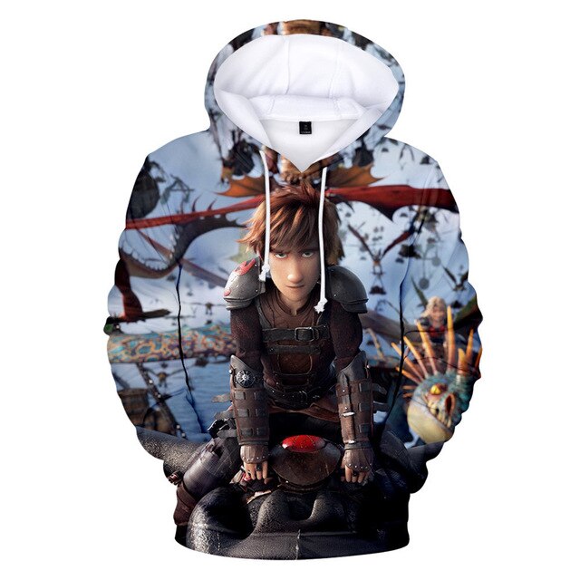 Dragon 3D Print Sweatshirt